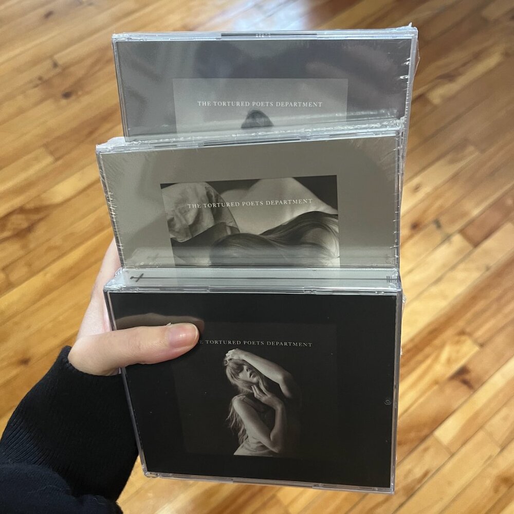 Taylor Swift Set of 3 TTPD Collectors CDs